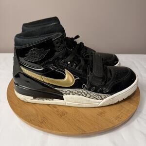 Size 10 - Air Jordan Legacy 312 Black Gold AV3922-007